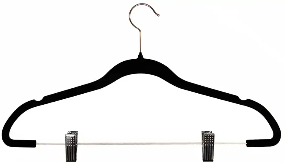 Cabide Vizapi Adulto 44x24cm Tailleur Preto