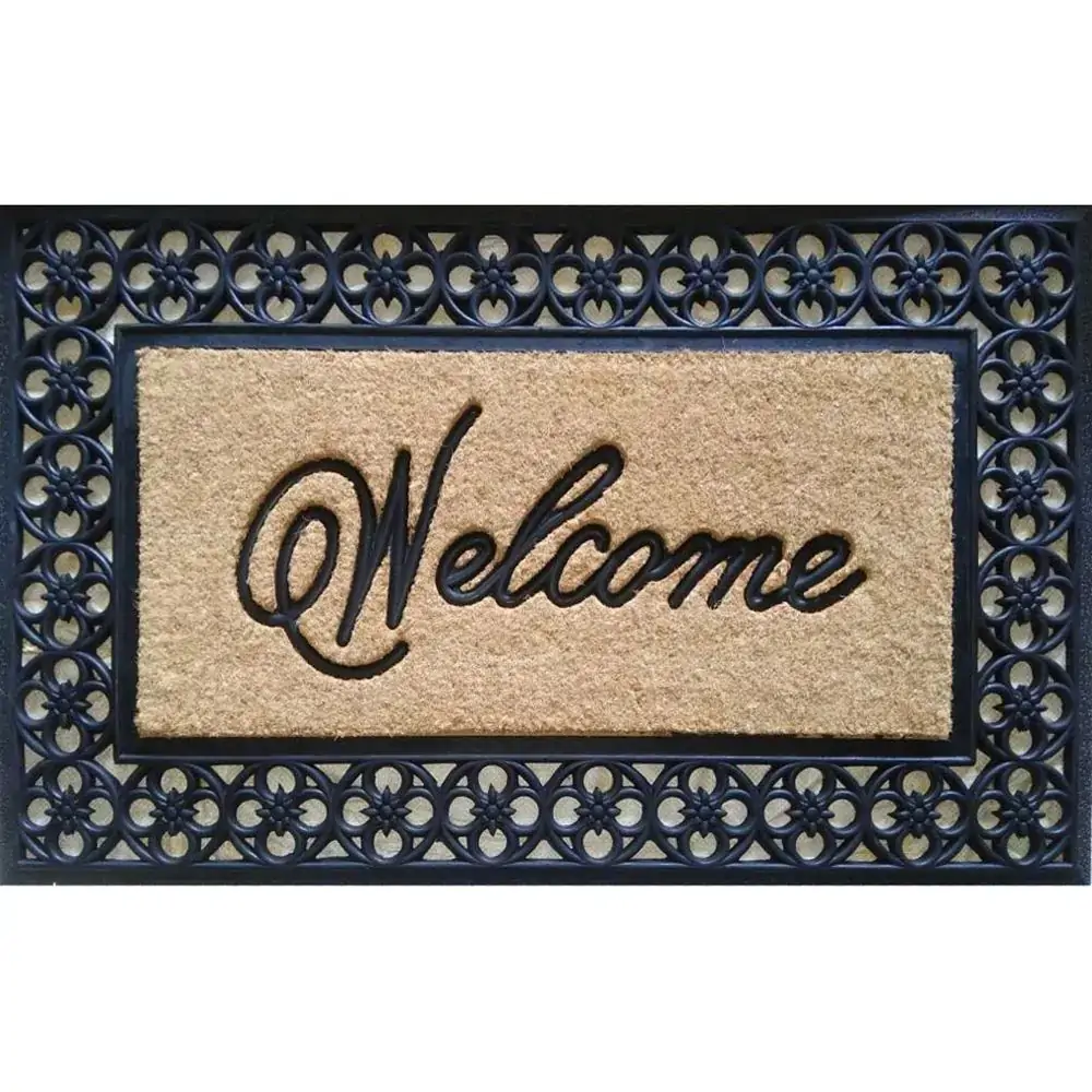 Capacho Vizapi 55x90cm Coral Welcome