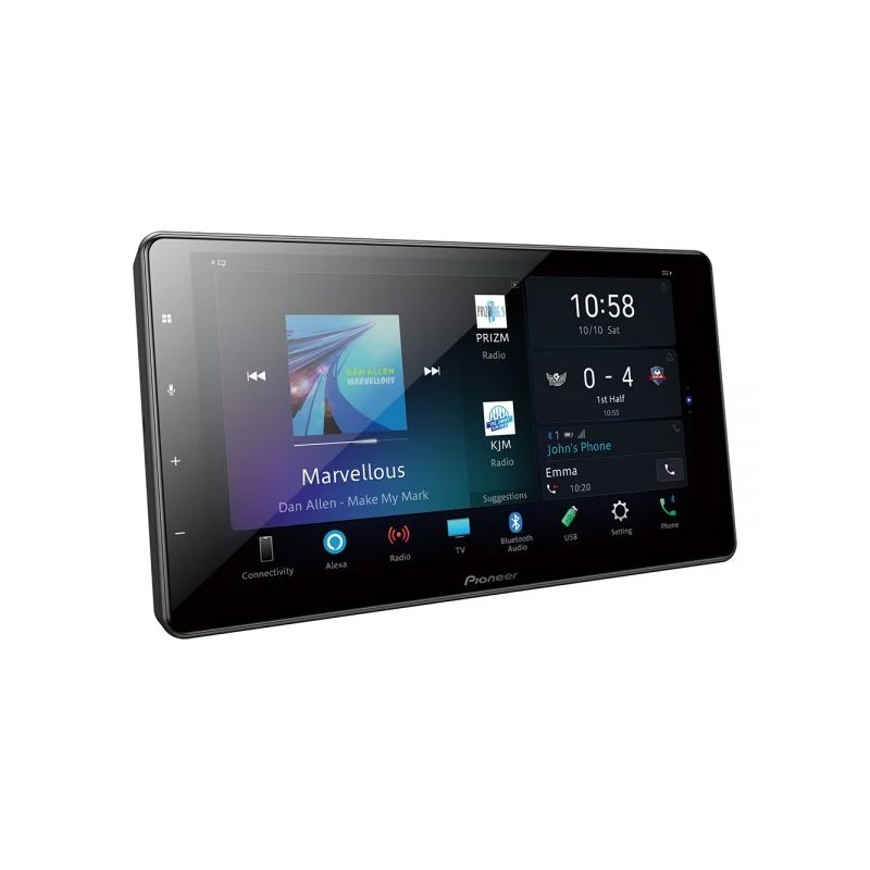 Reprodutor de Vídeo Dvd 2 Din 9 Pol. Touch/Bluetooth/Tv/Wifi/Hdmi - PIONEER DMHZS9380TV