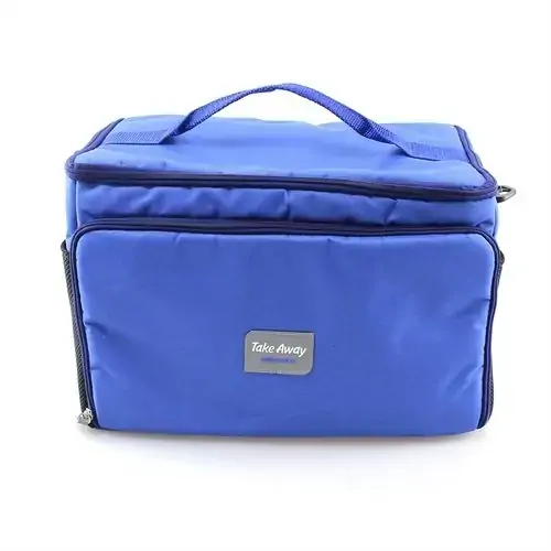 Bolsa Térmica Economic 5 Potes Max Preta Notecare