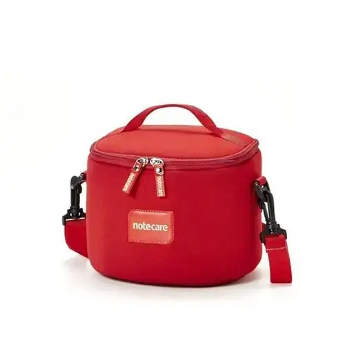 Bolsa Termica Neoprene Mini Sem Potes Vermelha Notecare