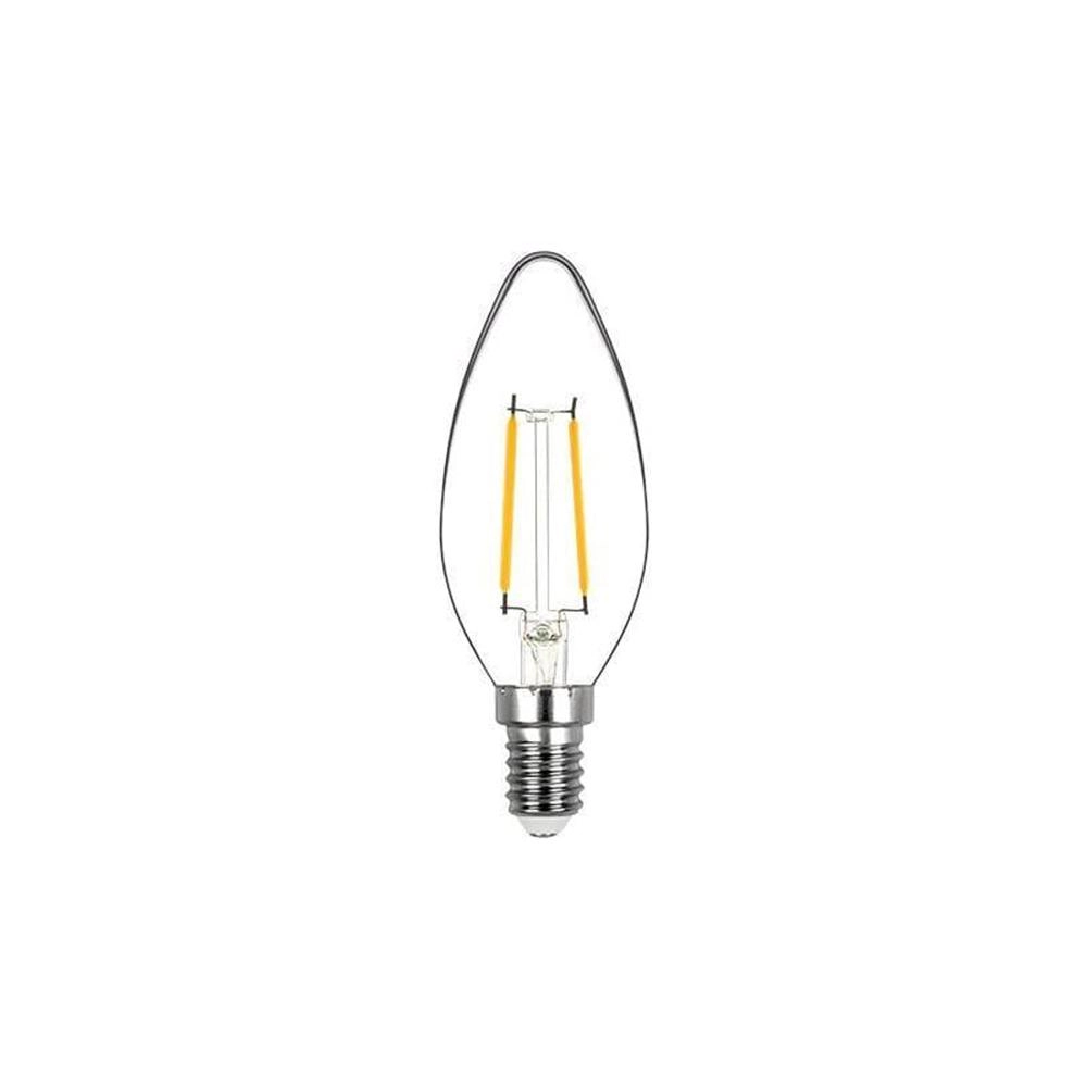 Lampada Led Vela Lisa Filamento E27 2,5w Quente Sth20300/27