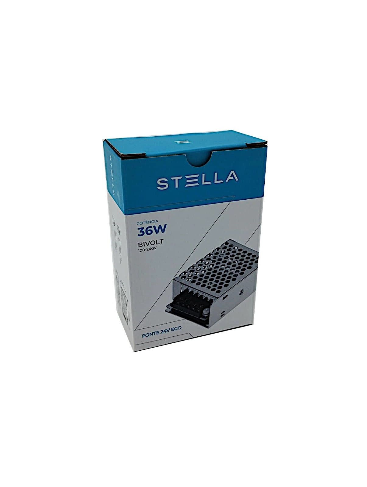 Fonte 24v Eco 36w Para Fita Led