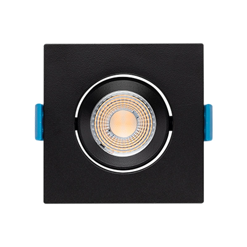 Spot Embutir Quadrado Easy Evo 3w 3000k 180lm Preto-stella