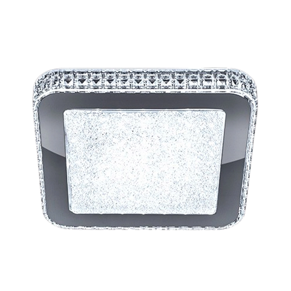 Plafon Led Acrilico Gemini 24w Branco Frio 40x40 Bivolt