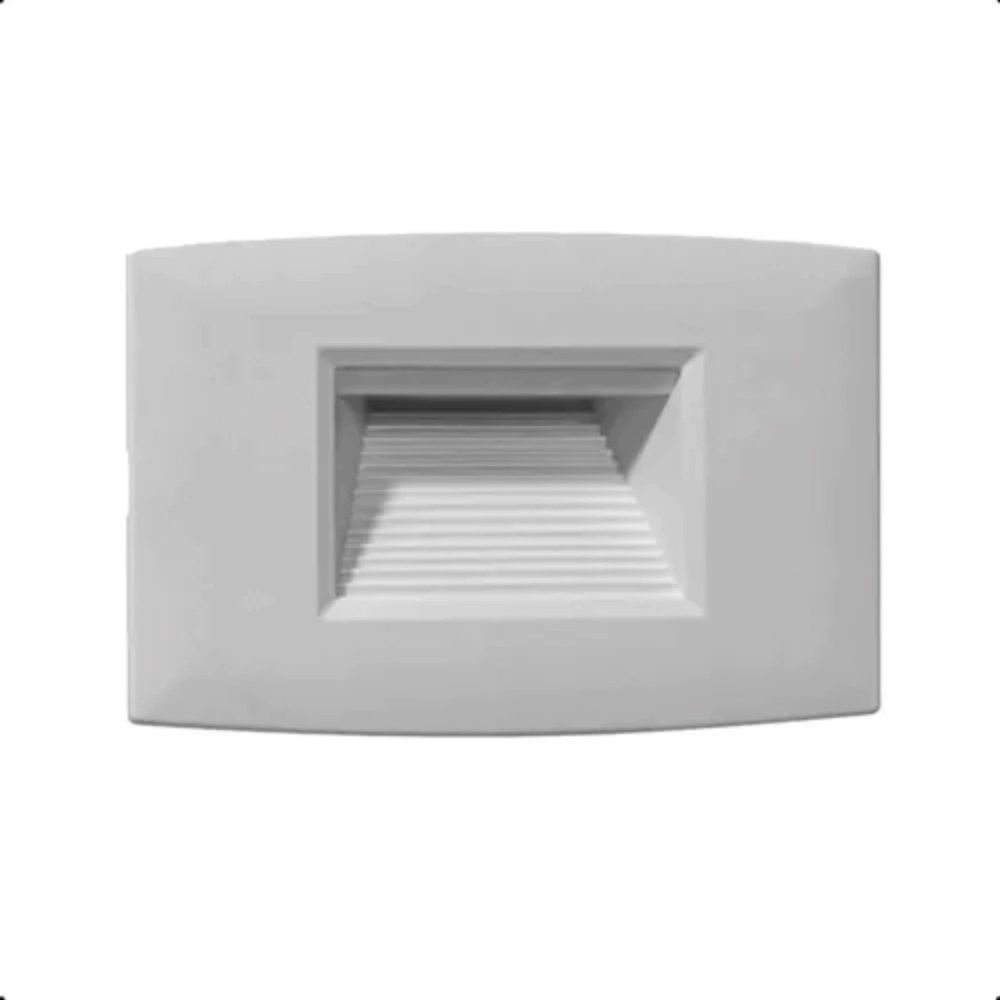 Balizador Step 4x2 3000k Bivolt Branco Opus