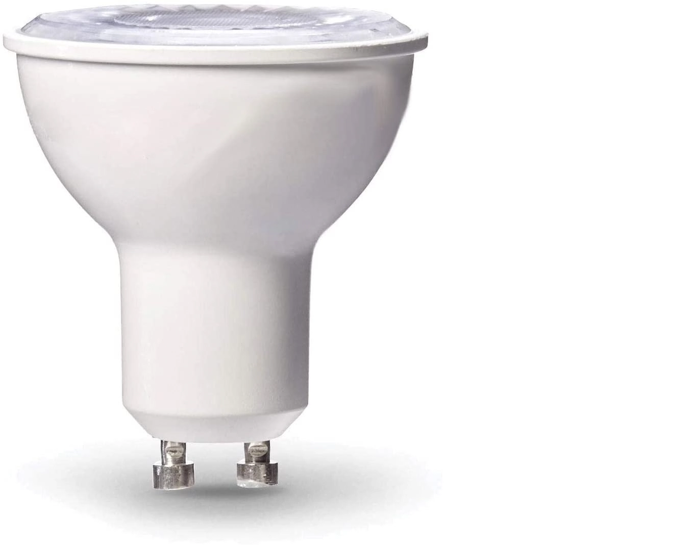 Lâmpada Dicroica Led Bivolt Spot Gu10 Branco Quente 3000k