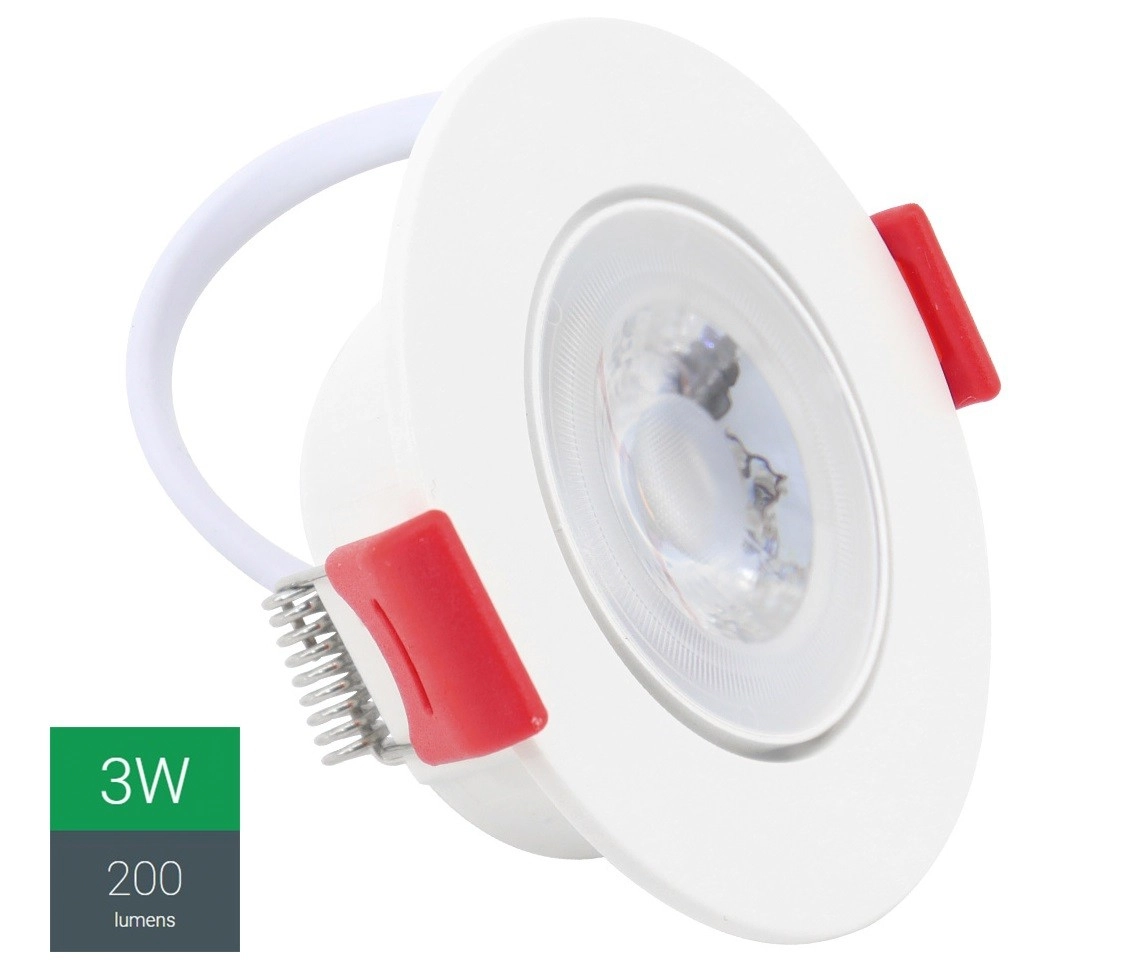 Spot Embutir 3w Redondo 6500k - Opus