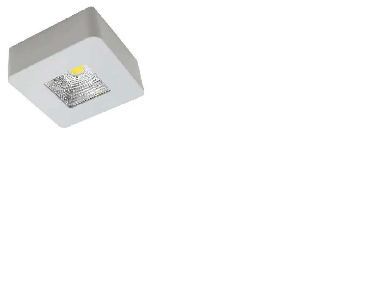 Spot Sobrepor Quadrado Plafon Led Cob Bq Bivolt
