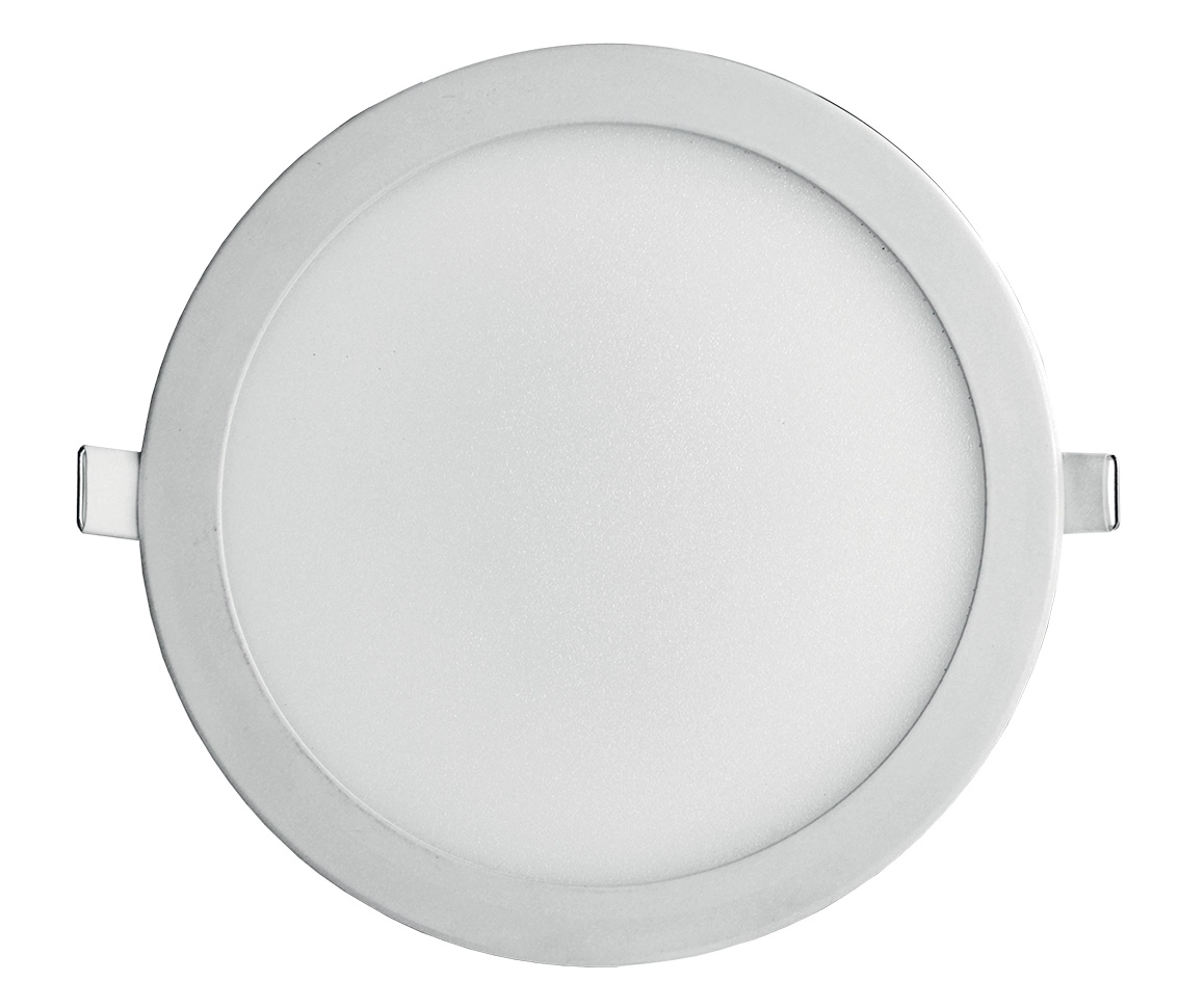 Painel De Embutir Redondo Led 18w 4000k Bivolt