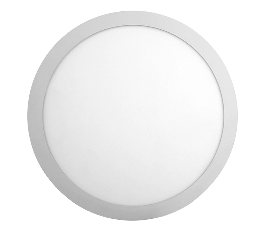 Painel De Sobrepor Redondo Led 24w 4000k Bivolt