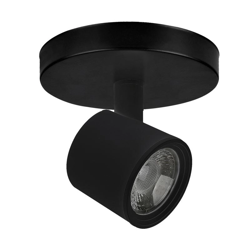 Spot Preto Com Led Integrado 6500k Branco Frio 4w Ip20 Bivolt - Eco-36267