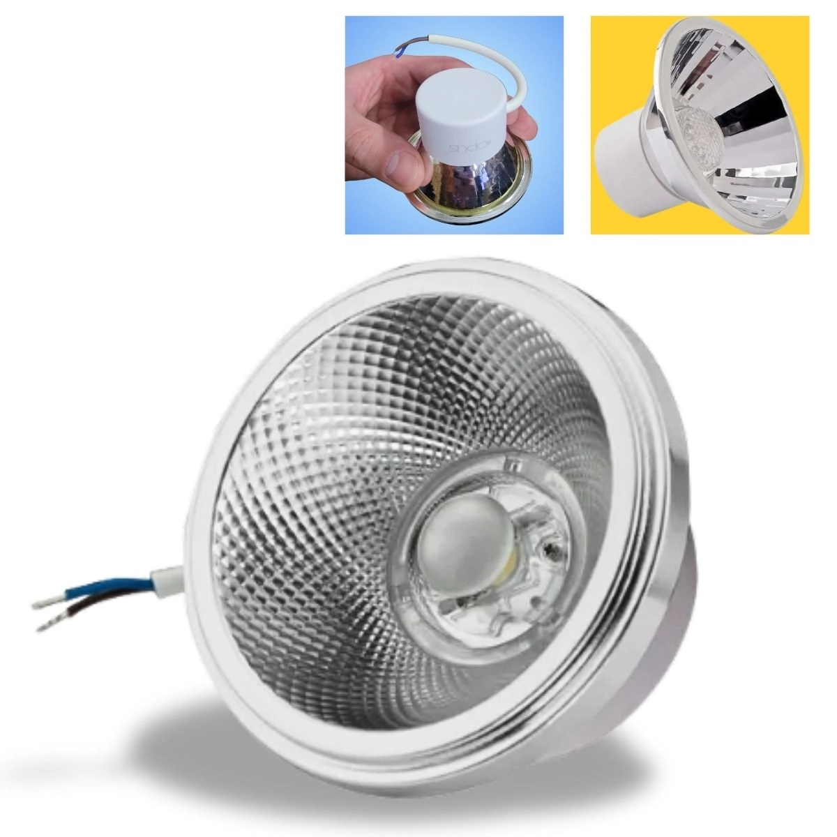 Lâmpada Ar70 Super Led 7w 500 Lm Bivolt - Modulo - Branco Neutro