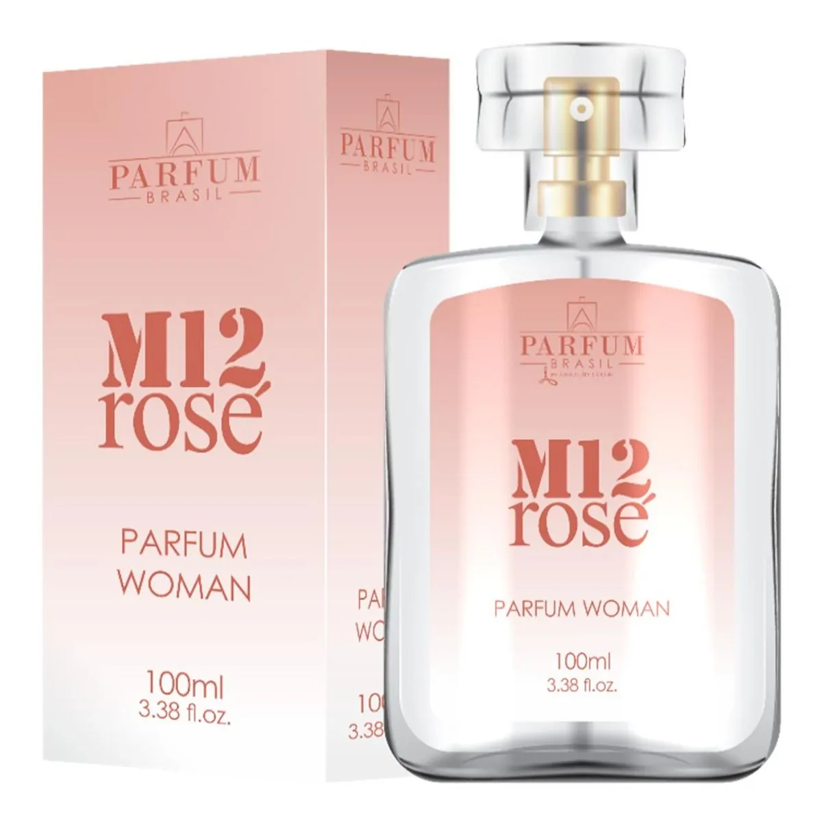 Perfume Women M12 Rosé Parfum Brasil 100ml