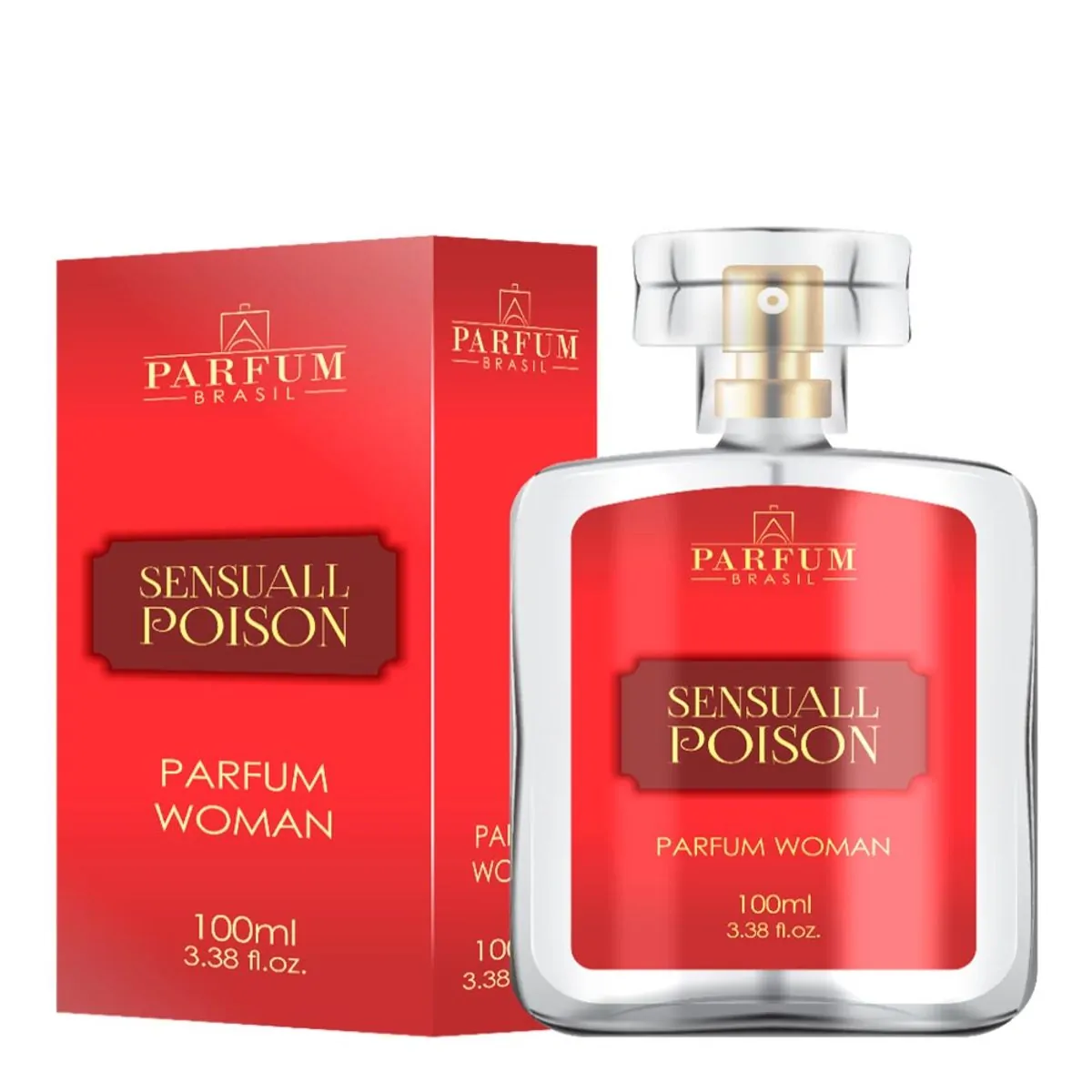 Perfume Women Sensuall Poison Parfum Brasil 100ml