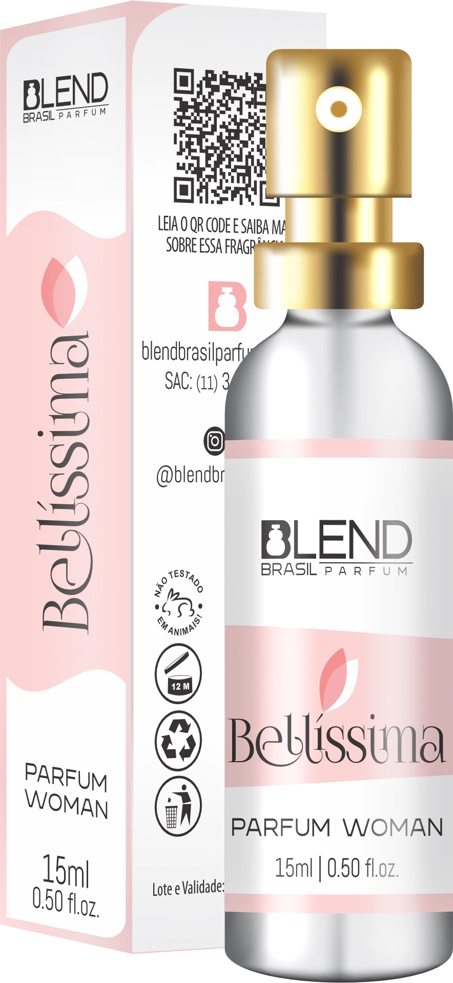 Perfume Blend Bellissima 15ml 11203 Bf Distribuidora