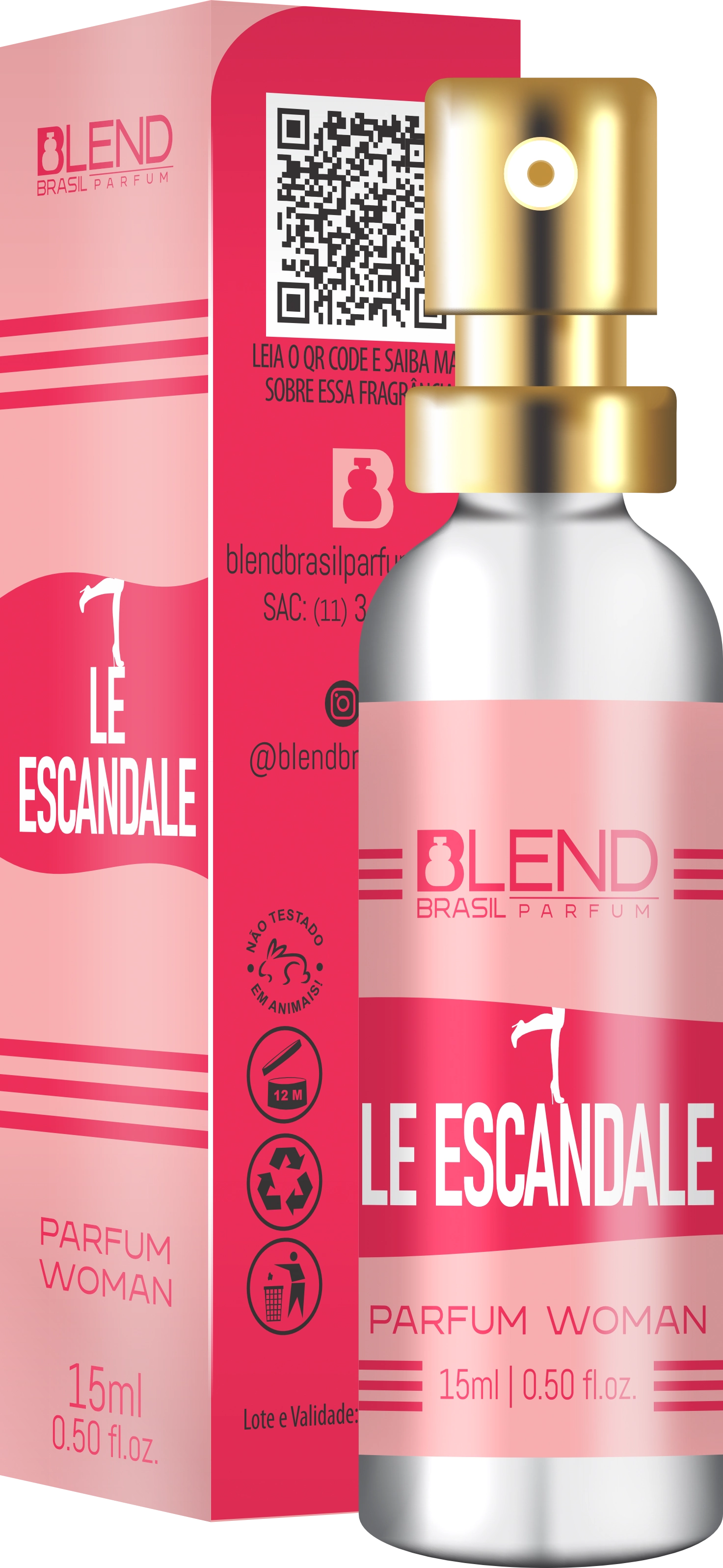 Perfume Blend Le Escandale 15ml 11209 Bf Distribuidora