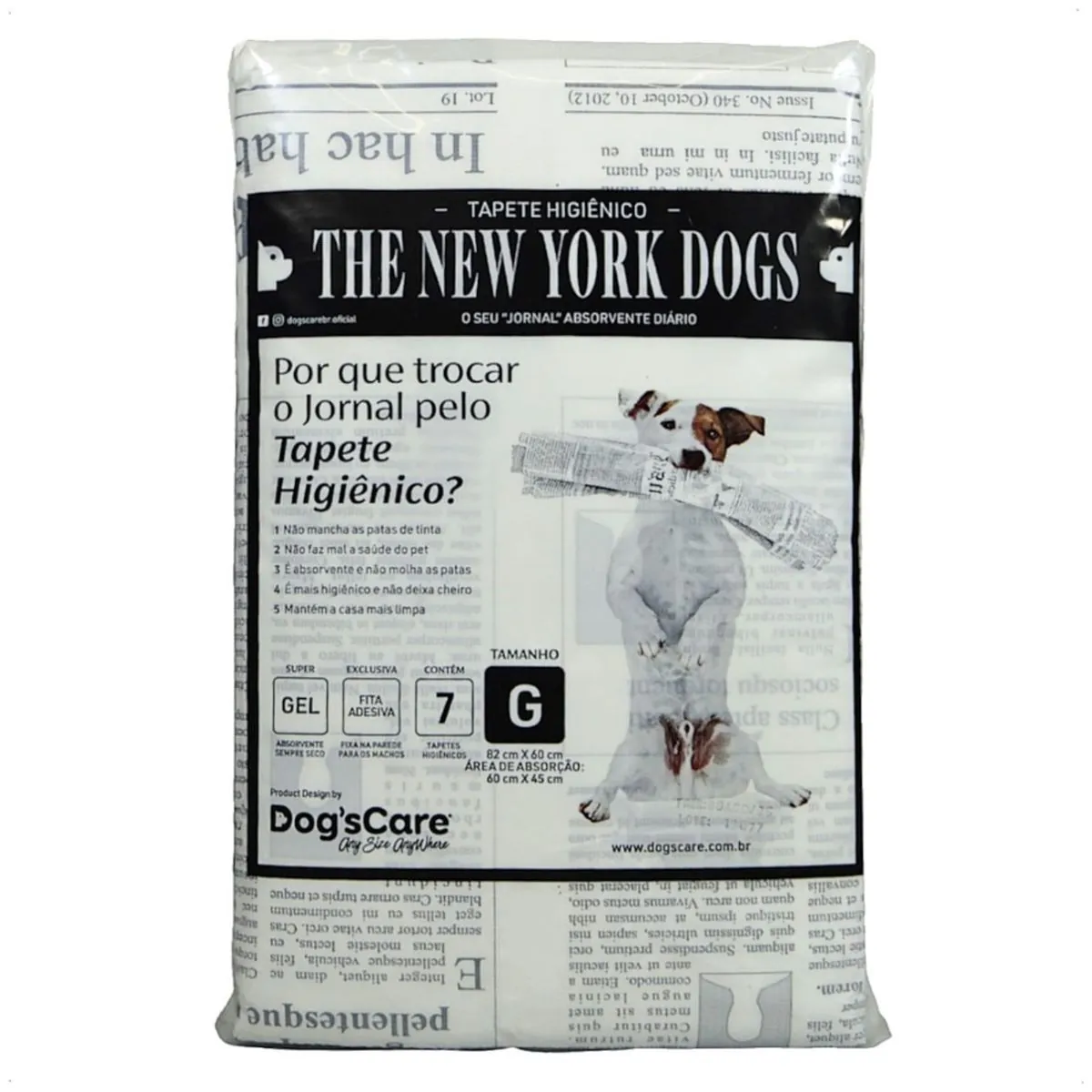Tapete Higiênico Dogs Care Para Cães The New York Dogs