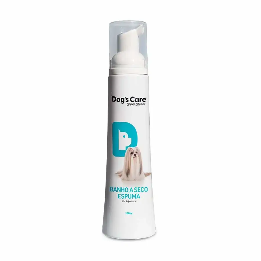 Espuma Para Banho A Seco Dogs Care 150ml