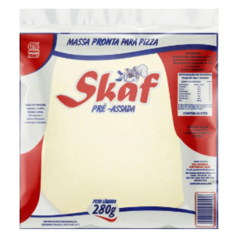 Massa De Pizza Pré Assada Skaf 280g