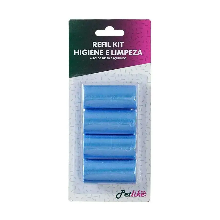 Refil Higiene E Limpeza Petkids Azul