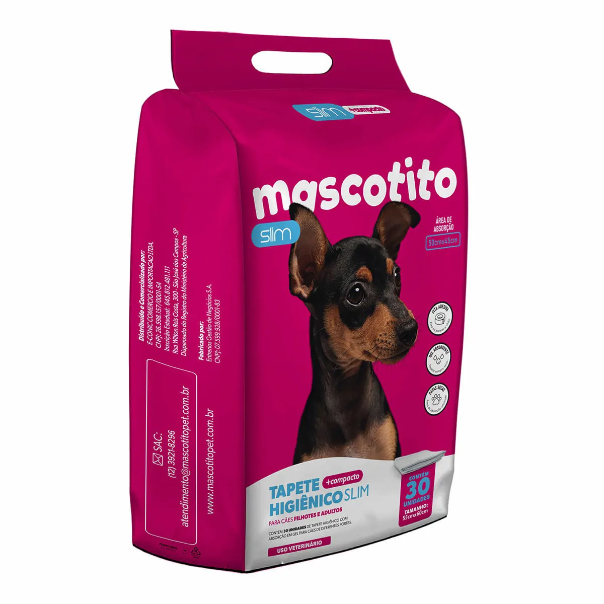 Tapete Higiênico Mascotito Slim Para Cães