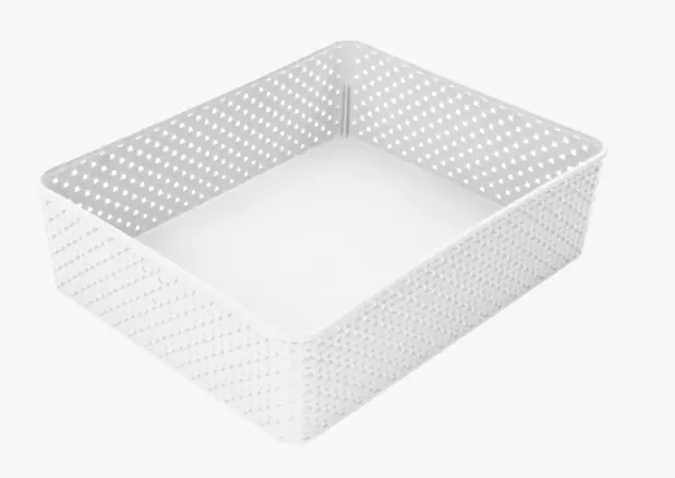 Cesto Organizador S/tampa 4,5l Branco Lummar