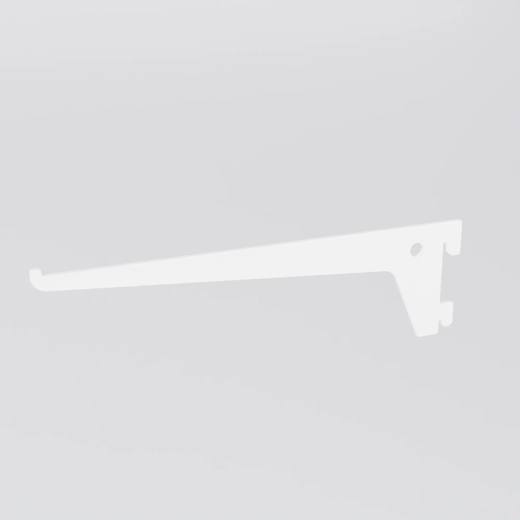 Suporte Simples P Trilho 30cm Branco Dicarlo