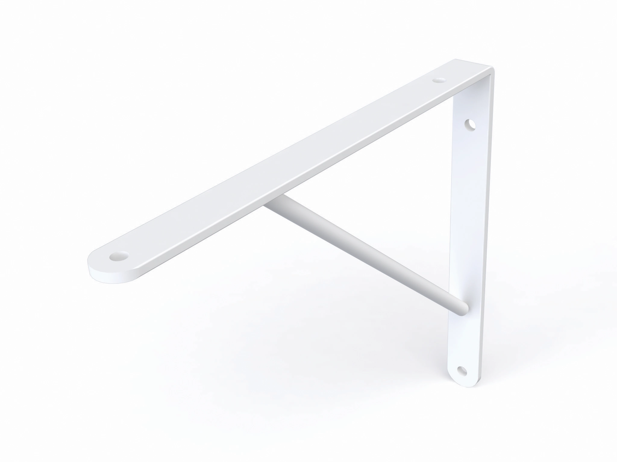 Suporte Mao Francesa Leve 23cm P Prat De 25cm Br Fe0080 Dicarlo