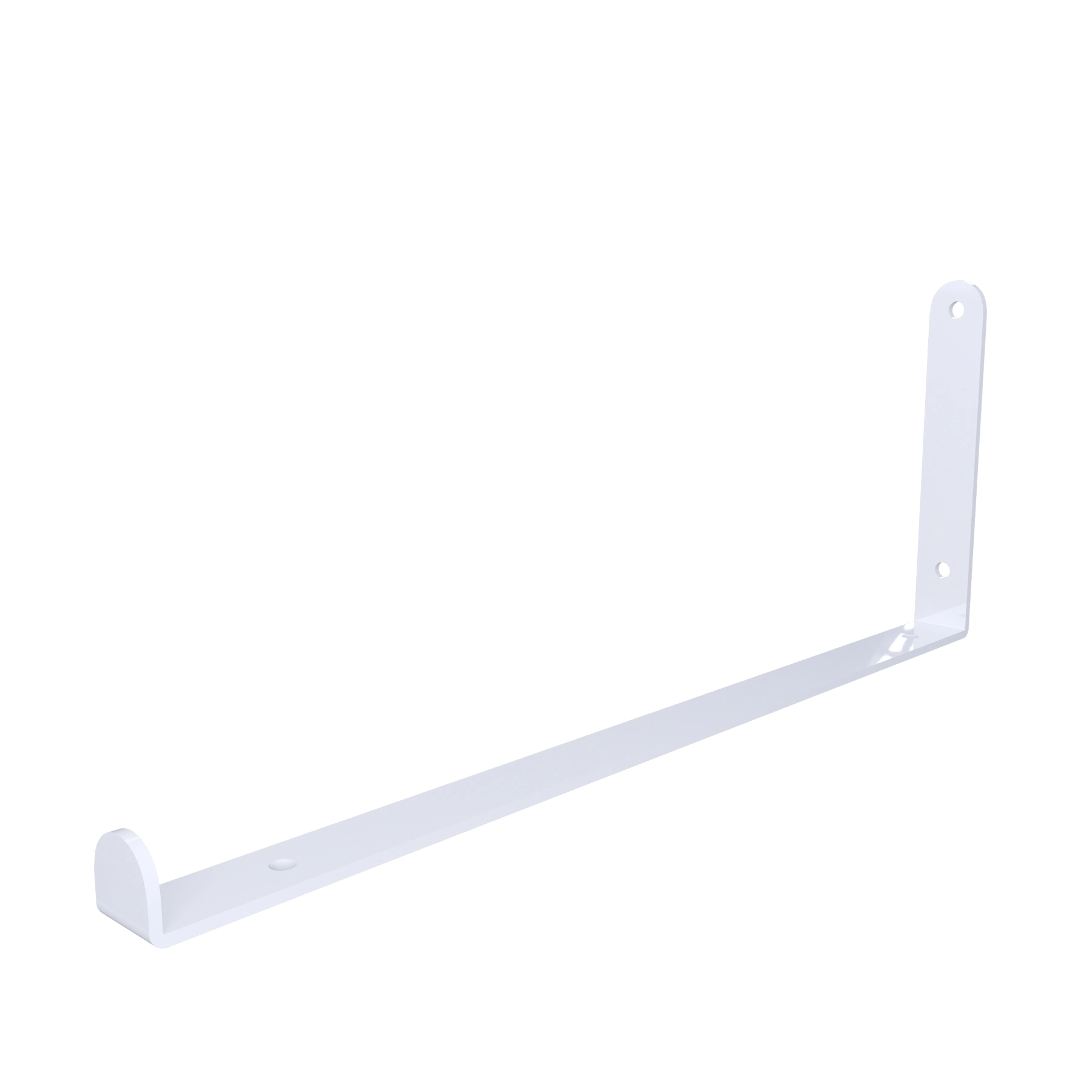 Suporte Invertido para Prateleira de 30Cm Branco Dicarlo
