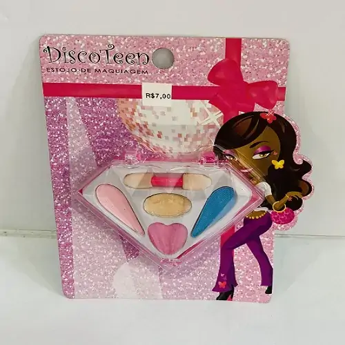 Estojo/kit Macrilan De Maquiagem Disco Teen Diamante Hb86504 1un