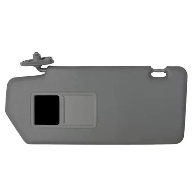Quebra-Sol FIAT PALIO Lado Esquerdo Cinza Escuro com Espelho - 2M PLASTIC 1902002