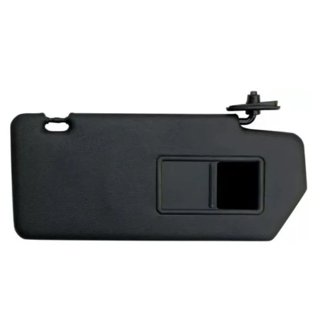 Quebra-Sol FIAT UNO Lado Direito Preto com Espelho - 2M PLASTIC 1902009
