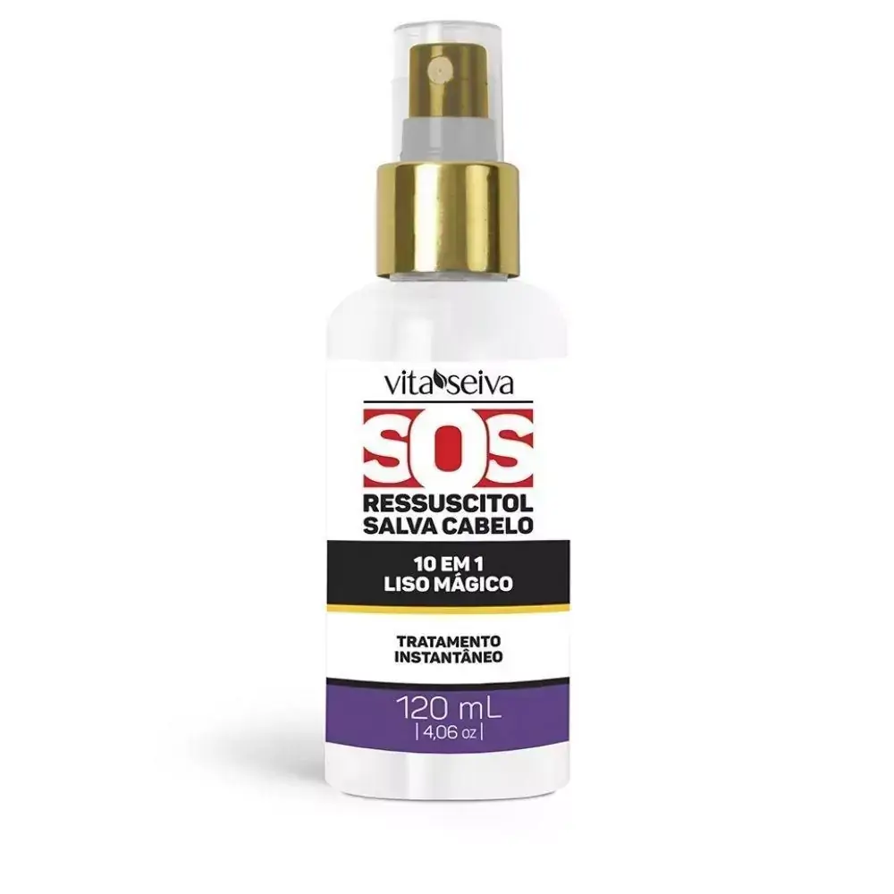 Spray Finalizador Liso Mágico SOS Ressuscitol 120ml