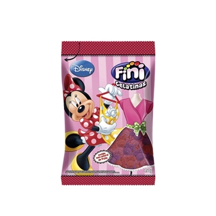 Bala De Gelatina Fini Minnie