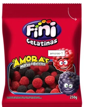 Bala Gel Fini 250g Amora