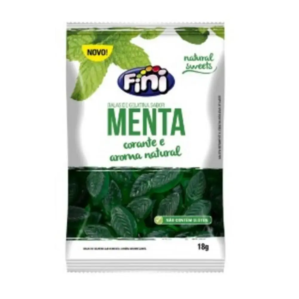 Bala Fini Gelat Menta 18g