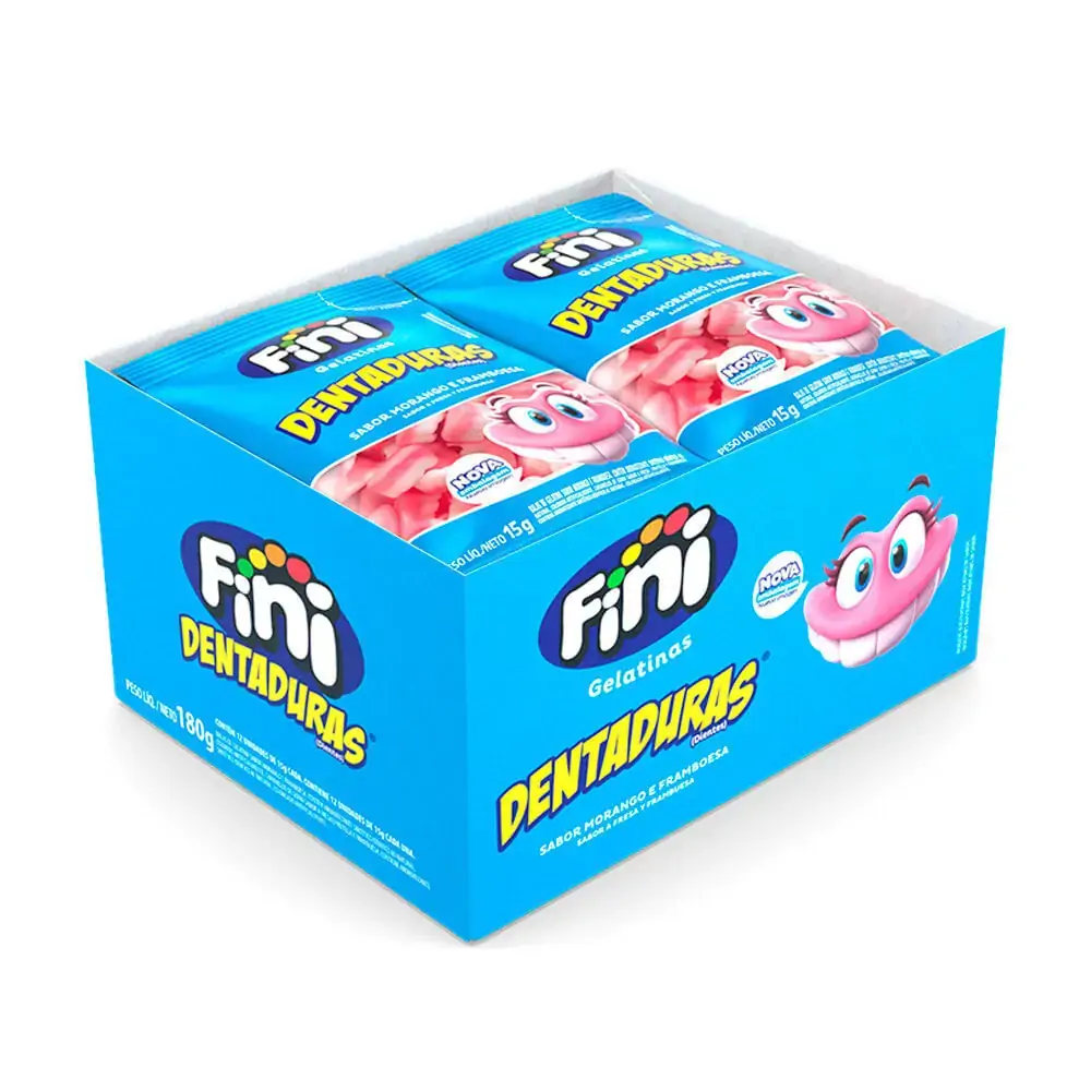 Gomas Dentadura Fini Dsp 12x15g