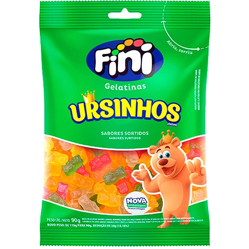 Guloseimas Fini 90g Ursinhos