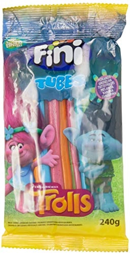 Bala Fini Tubes Trolls 240g