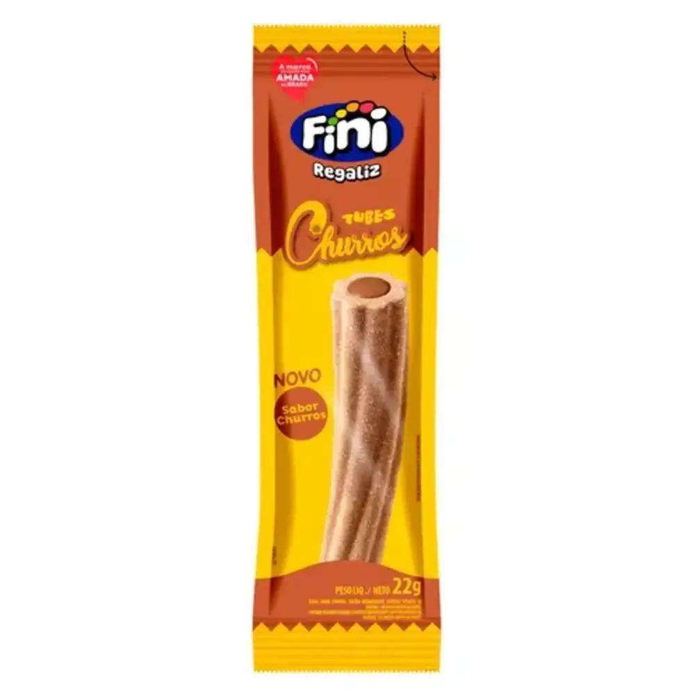 Balas Fini Tubes Churros 22g