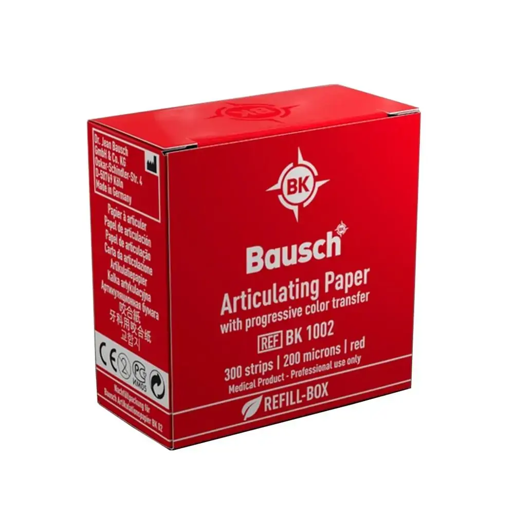 Carbono BK 1002 Vermelho 300 Tiras - Bausch