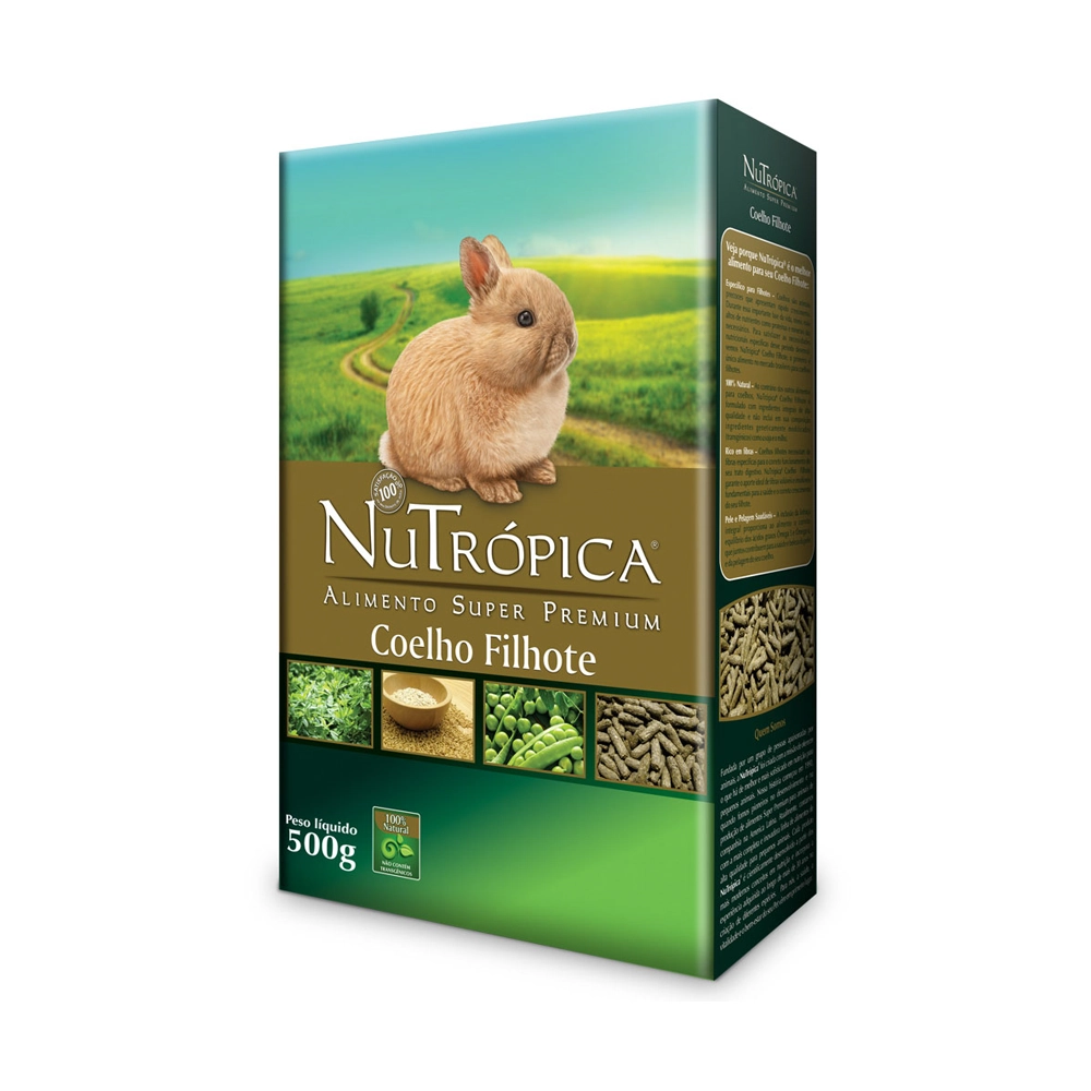 Ração Nutrópica para Coelho Filhote 500g