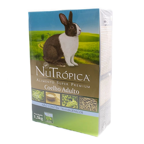 Ração Nutrópica para Coelho Adulto Super Premium 1,5kg