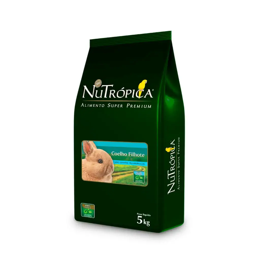 Ração Nutrópica Coelho Filhote 5 Kg
