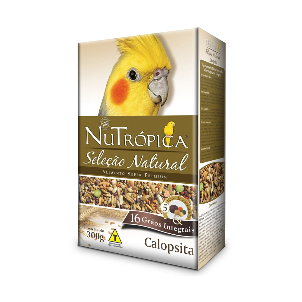 Ração Nutrópica Seleção Natural Calopsitas 300g