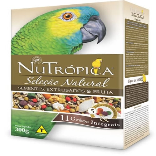 Ração Nutrópica Seleção Natural Para Papagaios