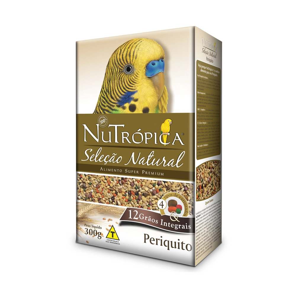 Ração Nutrópica Seleção Natural Periquito 300g