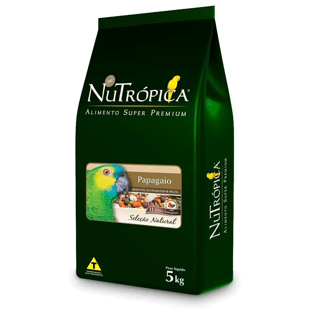 Ração Nutrópica Seleção Natural Papagaio 5 Kg