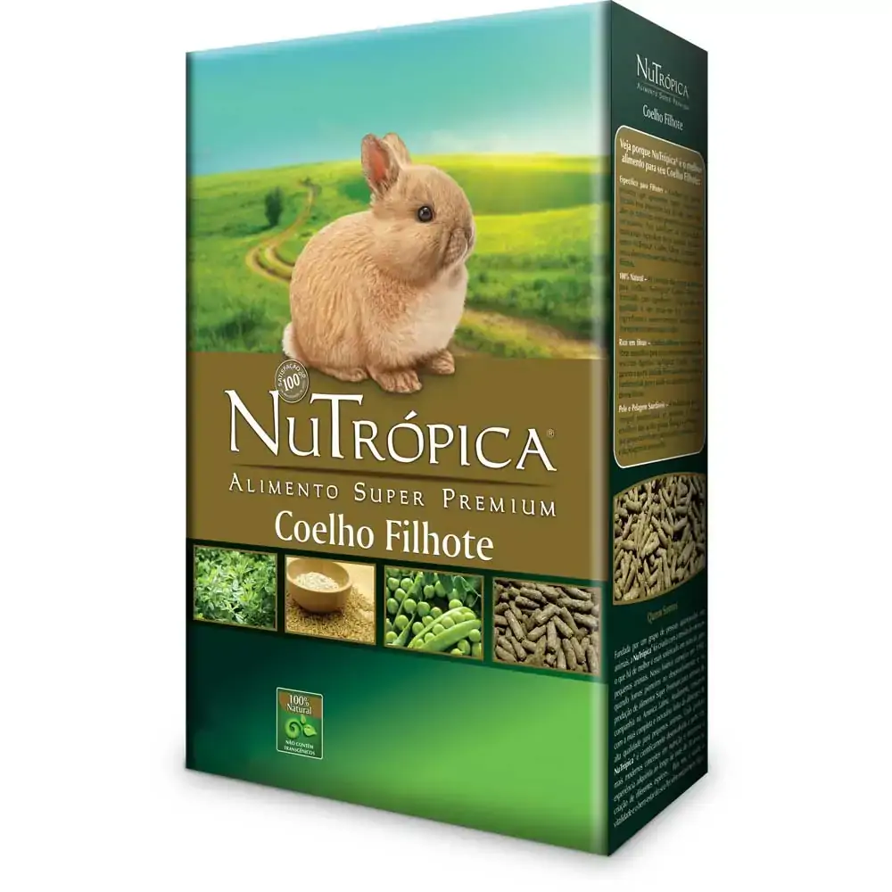 Ração Nutrópica para Coelho Filhote 1,5kg